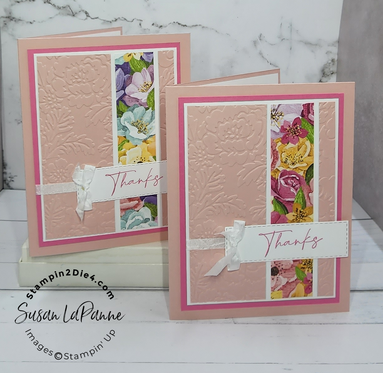 PM two pink cards – stampin2die4.com